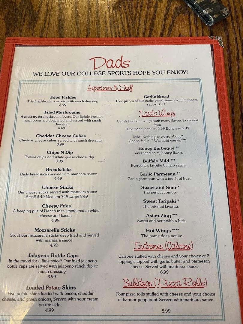 Dad's Pizzeria