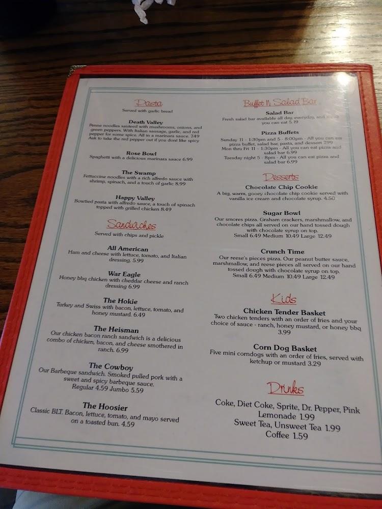 Dad's Pizzeria Menu image 4